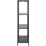 Støraa Črn kovinski regal 75x144 cm Charleston – | Shoptok.si