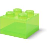 Lego kutija za odlaganje sa poklopcem (4): Svetlucavo svetlo zelena ( 40090806 ) | ePonuda.com