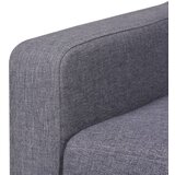  Kauč Dvosjed od Tkanine Sivi | shoptok.hr