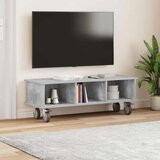 TV stojalo Betonsko siva 100 x 35 x 35 cm Konstruiran les, (5000132770) | Shoptok.si
