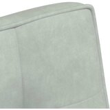  Klupa svijetlosiva 110x74x84 cm baršun | shoptok.hr