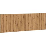 vidaXL Zidno uzglavlje boja artisian hrast 240 x 1,5 x 80 cm drveno | shoptok.hr