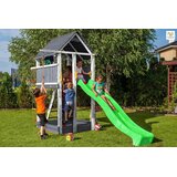 Fungoo Toranj FORTRESS sivo-bijeli - drveno dječje igralište | shoptok.hr