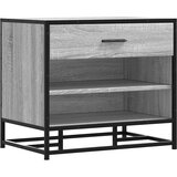 vidaXL Klupa za cipele Siva Sonoma Konstruirano drvo i metal | shoptok.hr