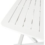  3-dijelni sklopivi bistro set plastični bijeli | shoptok.hr