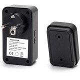 Aigostar Bežično zvono za utičnicu 1Z 230V IPX4 crne boje | Eponuda.com