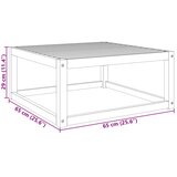  Vrtni stolić 65 x 65 x 29 cm od masivnog bagremovog drva | shoptok.hr