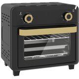 Nesta Mini pečica z ventilacijo 10 L, črna, cvrtnik na vroč zrak, časovnik, notranja osvetlitev, večnamenska namizna pečica, (5000493726) | Shoptok.si