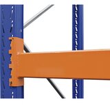 eurokraft pro Prečke za paletni regal, 1 par, DxŠxV 1825 x 50 x 80 mm | Shoptok.si