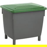  Pravokotni zaboj, posoda za vodo, prostornina 400 l, bazaltno siva | Shoptok.si