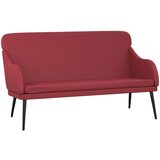  Klupa crvena boja vina 110x76x80 cm od umjetne kože | Eponuda.com