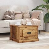 vidaXL Kava Stol Staro drvo 50 x 50 x 35 cm Konstruirano drvo Cijene