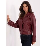 RUE PARIS Jacket-IT-KR-FL9558.60-burgundy Cene