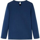  Dječja majica dugih rukava tamnoplava 104 | shoptok.hr