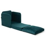 Atelier Del Sofa fotelja na razvlačenje saga single petrol green