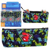  Pernica space dinosaur pixels plavo zelena 20x8cm | shoptok.hr