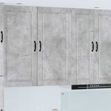  Ormar za Zid Betonski sivi 50 x 31 x 100 cm Konstruirano drvo | shoptok.hr