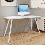 MID.YOU PISALNA MIZA kovina, leseni material bela | Shoptok.si