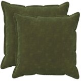  Jastuk s jastukom HOUTEN 2 kom. Zelena Mikrofibra Flis - Zelena 60 x 60 cm 2 | shoptok.hr