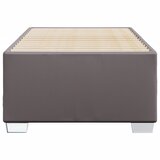  Okvir za krevet sivi 90x190 cm od umjetne kože | shoptok.hr