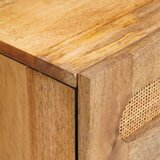  Noćni ormar Prirodna 50 x 33 x 60 cm Čvrsto drvo manga | Eponuda.com
