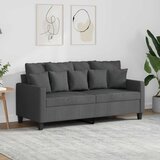  Dvosjed od tkanine tamnosivi 140 cm | shoptok.hr