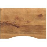 vidaXL Ploča za radni stol zaobljena 80x50x2,5 cm od drva manga | shoptok.hr