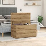  Škrinja za pohranu obrtnički hrast 84x42x46 cm izrađeno drvo | shoptok.hr