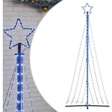 vidaXL LED božićno drvce 447 LED dioda plavo 249 cm | shoptok.hr