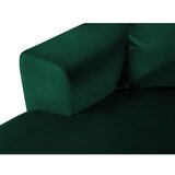 Cosmopolitan Design Zelena baršunasti sklopiva/s prostorom za odlaganje kutna garnitura (s desnim kutom/u obliku slova "U") Kyoto – | shoptok.hr
