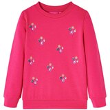  Dječja topla majica jarkoružičasta 128 | shoptok.hr