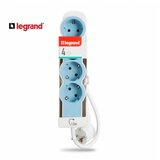 Legrand 694554 produžni blok 4X2P+E 1.5M (bela/n.plava) | ePonuda.com