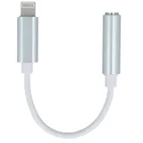 adapter Lightning - audio jack 3,5mm white