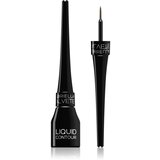 Gabriella Salvete Liquid Contour vodootporni tuš za oči s kistom nijansa 01 Black 4 ml | shoptok.hr