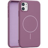 Apple velvet touch magsafe maska za iphone 11 – ljubičasta | Eponuda.com