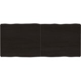 Stolna ploča tamnosmeđa 140x60x(2-6) cm obrađena hrastovina | shoptok.hr