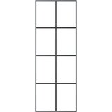  Klizna vrata s priborom 76 x 205 cm od ESG stakla i aluminija | shoptok.hr