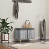 Klupa za hodnik s jastukom Sivi Sonoma 60 x 38 x 46 cm Cijene