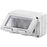 GEWISS system, nadgradna kutija 4M, IP55, siva | ePonuda.com