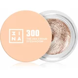 3INA The 24H Cream Eyeshadow kremasto senčilo za oči odtenek 300 Pink nude 3 ml