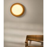 Kave Home Metalna LED zidna lampa u prirodnoj boji ø 40 cm Novae – | shoptok.hr