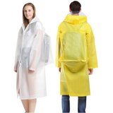  Plašč za enkratno uporabo, pončo, rdeč | Shoptok.si