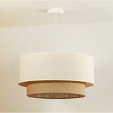  Duolla - BOHO luster na sajli 1xE27/40W/230V, prečnik 45 cm, krem/braon | Eponuda.com