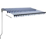  Automatska tenda sa senzorom LED 300x250 cm plavo-bijela | shoptok.hr