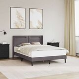  Okvir za krevet Siva 120 x 200 cm Umjetna koža - Siva 120 x 200 cm | shoptok.hr
