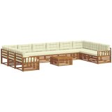  Setovi sofa 11 kom. Čvrsto drvo akacije | shoptok.hr