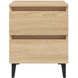  Noćni ormarići 2 kom boja hrasta 40x35x50 cm konstruirano drvo | shoptok.hr