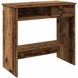  Radni stol boja starog drva 80 x 40 x 75 cm konstruirano drvo | Shoptok.si