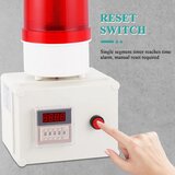 YJINGRUI Industrijska alarmna sirena z utripajočo lučjo 220V | Shoptok.si