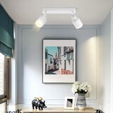 Nettlife Stropna svetilka, moderna, stropna svetilka, 2 nastavljivi žarnici, GU10, kovinska, (22116911) | Shoptok.si